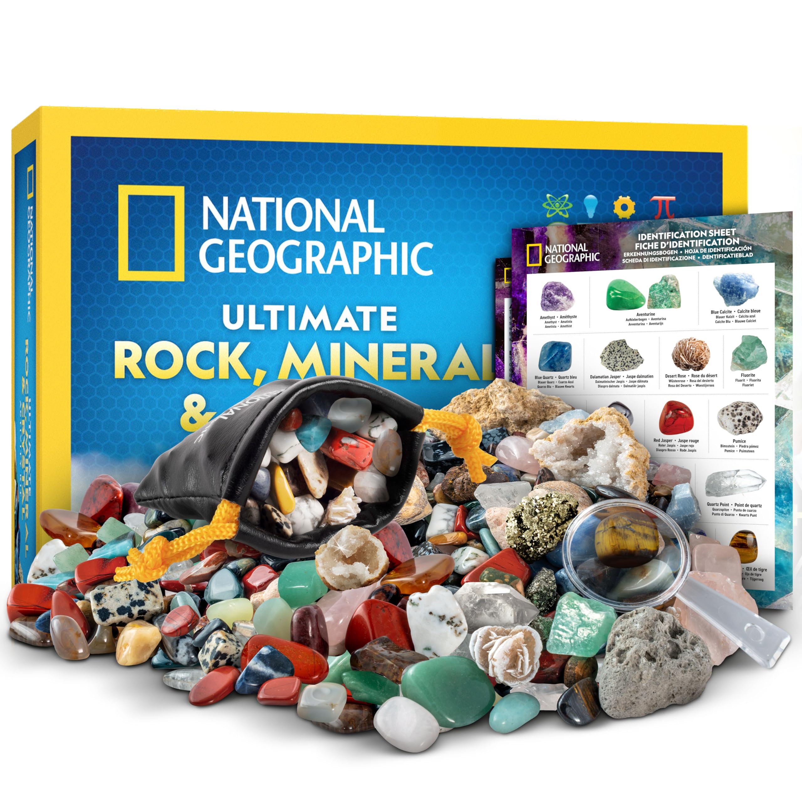 石の置物 National Geographic Rock Collection for Kids - Discover Geology
